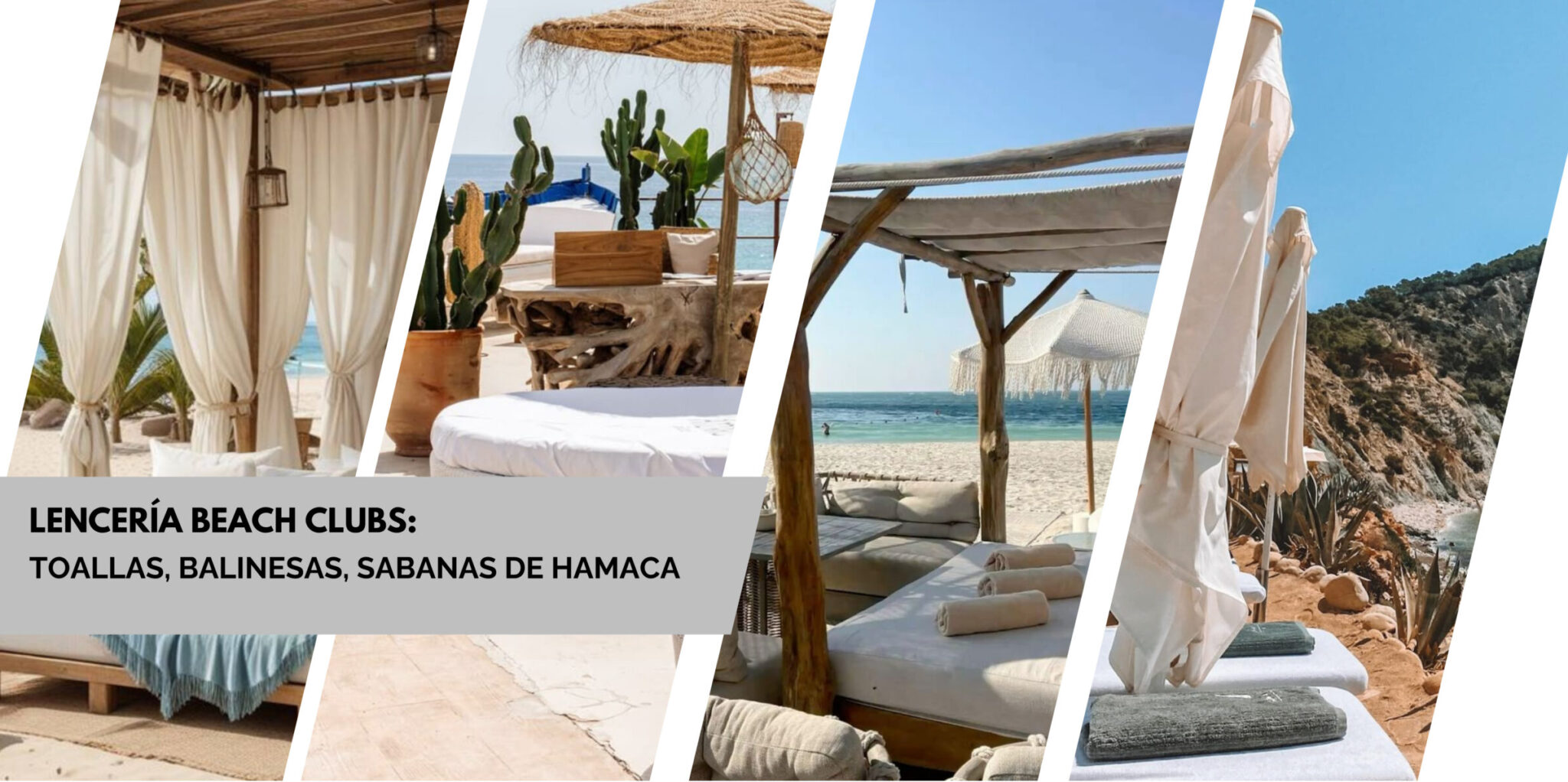 Lencería para habitaciones sábanas fundas toallas albornoces